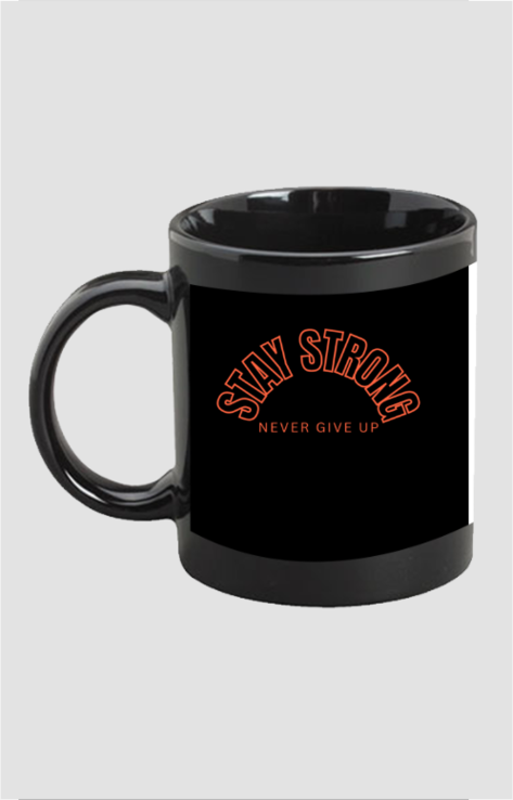 Coffee Mug Stay Strong - Pass Ka Bazaar
