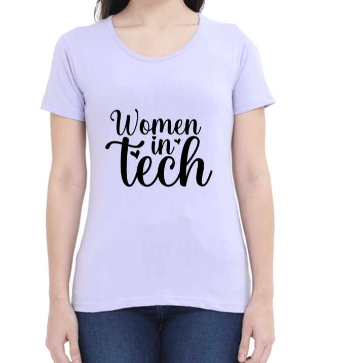 Women in Tech T-Shirt - Pass Ka Bazaar