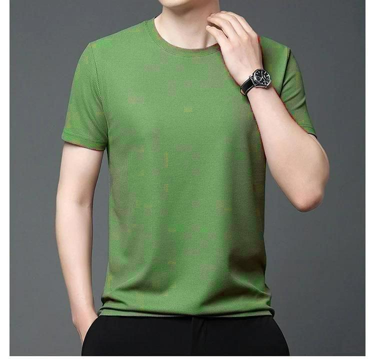 Polyester Stretchable Solid Half Sleeves Mens Round Neck T-Shirt Pack Of 5 - Pass Ka Bazaar