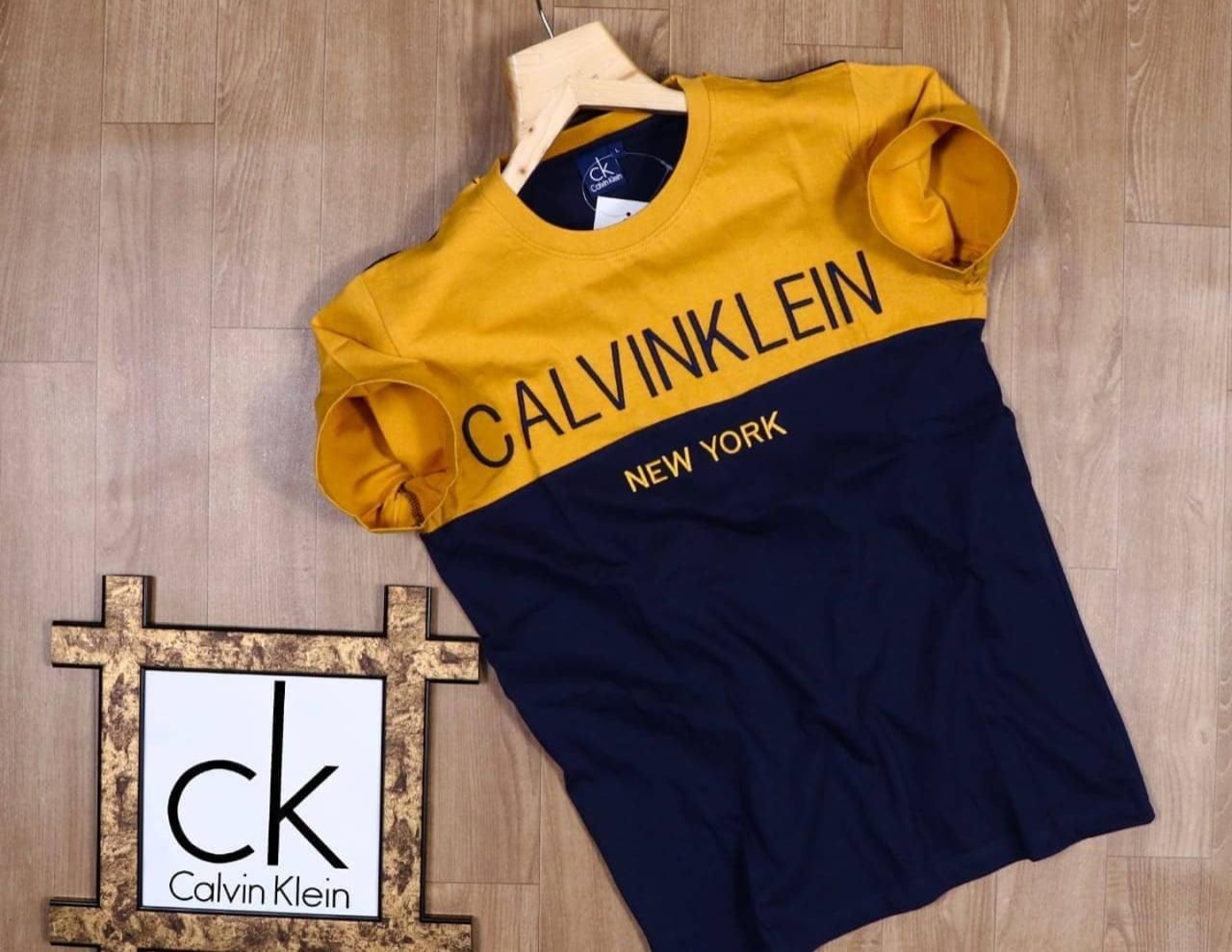 Mens Printed Blue Round Neck T-shirt - Pass Ka Bazaar