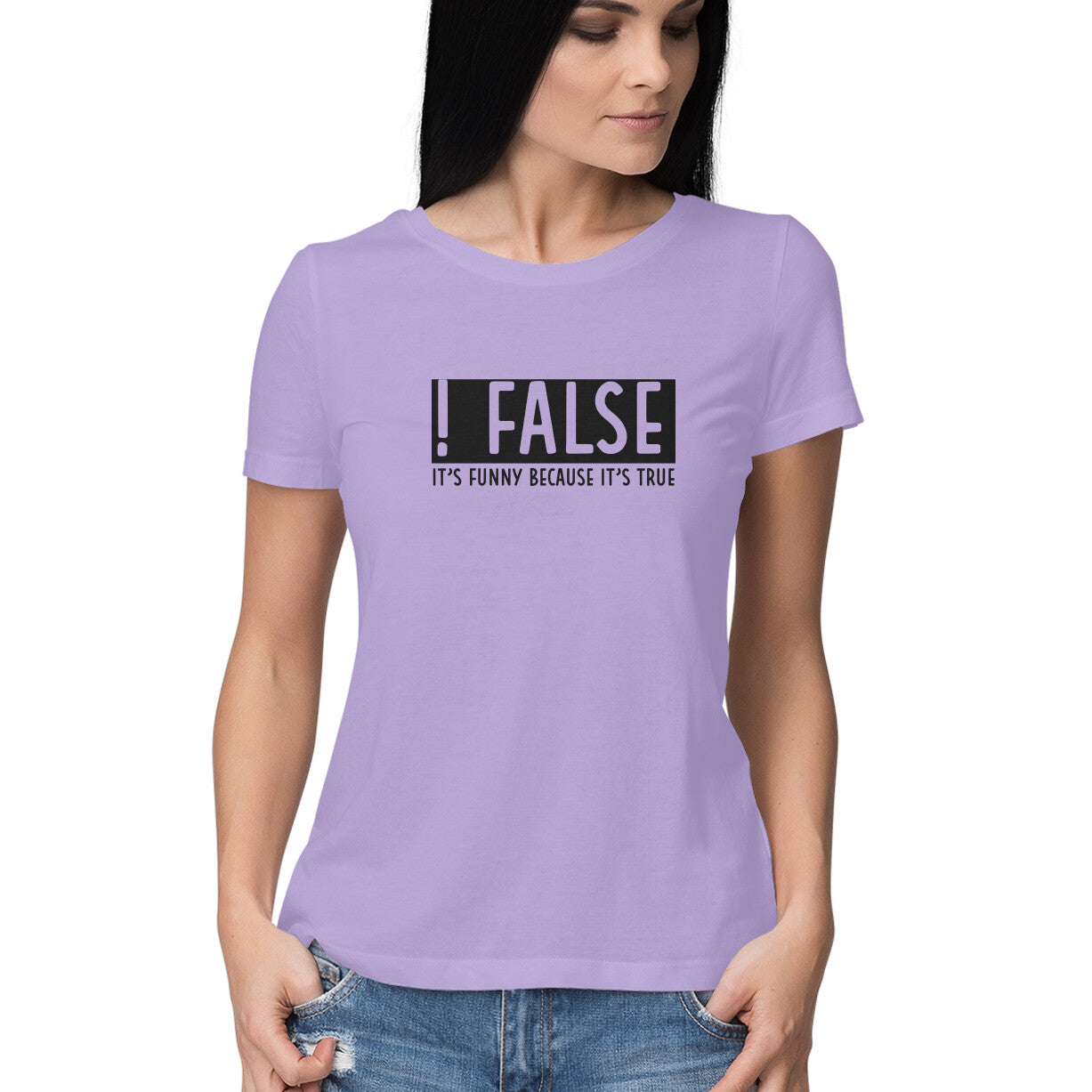 Womens shirt Funny False - Pass Ka Bazaar