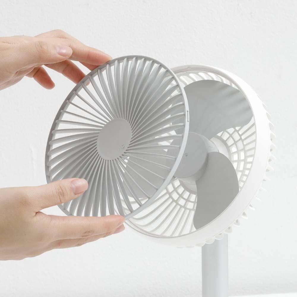 Standing Rechargeable Pedestal Fan - Pass Ka Bazaar