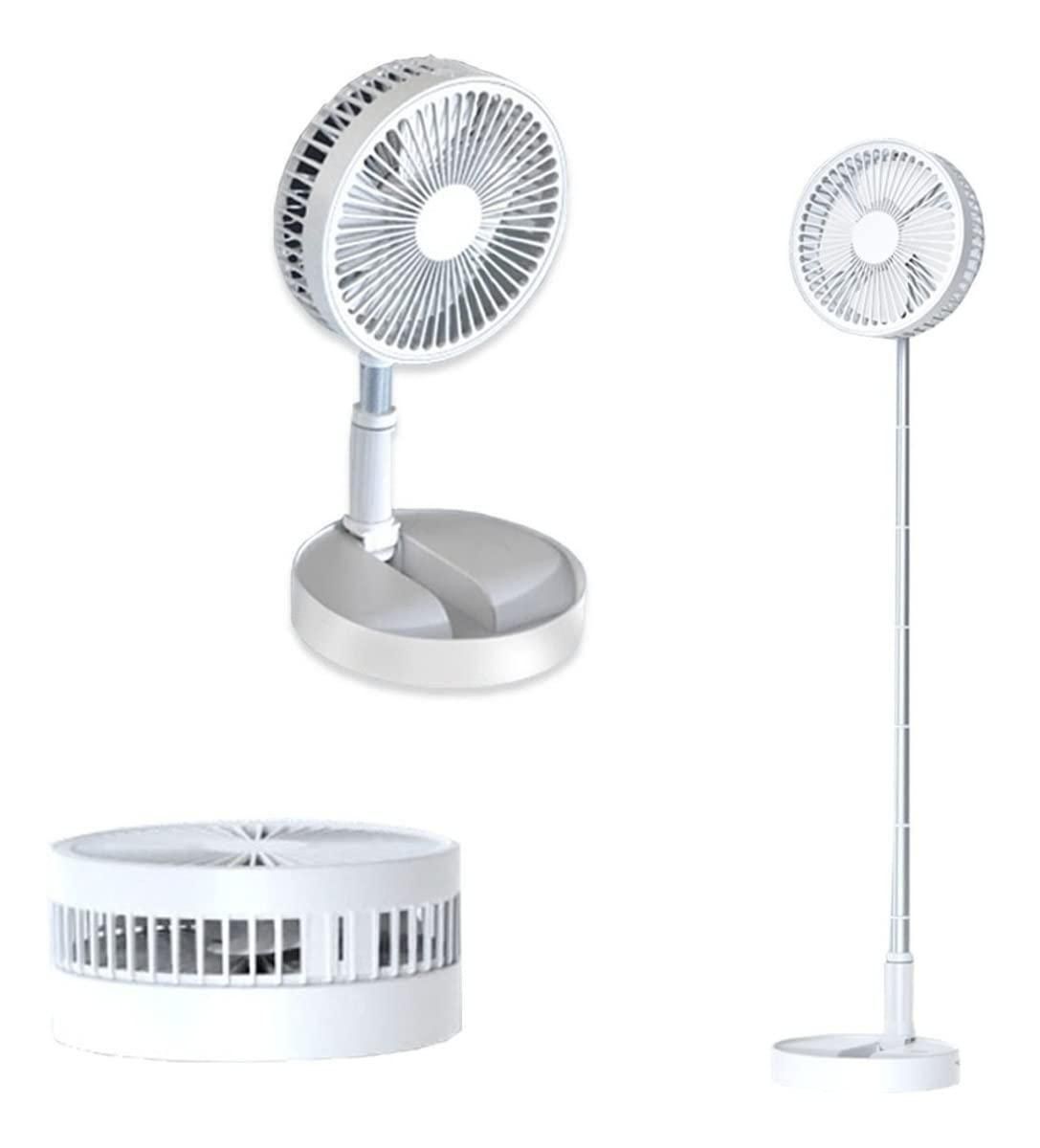 Standing Rechargeable Pedestal Fan - Pass Ka Bazaar