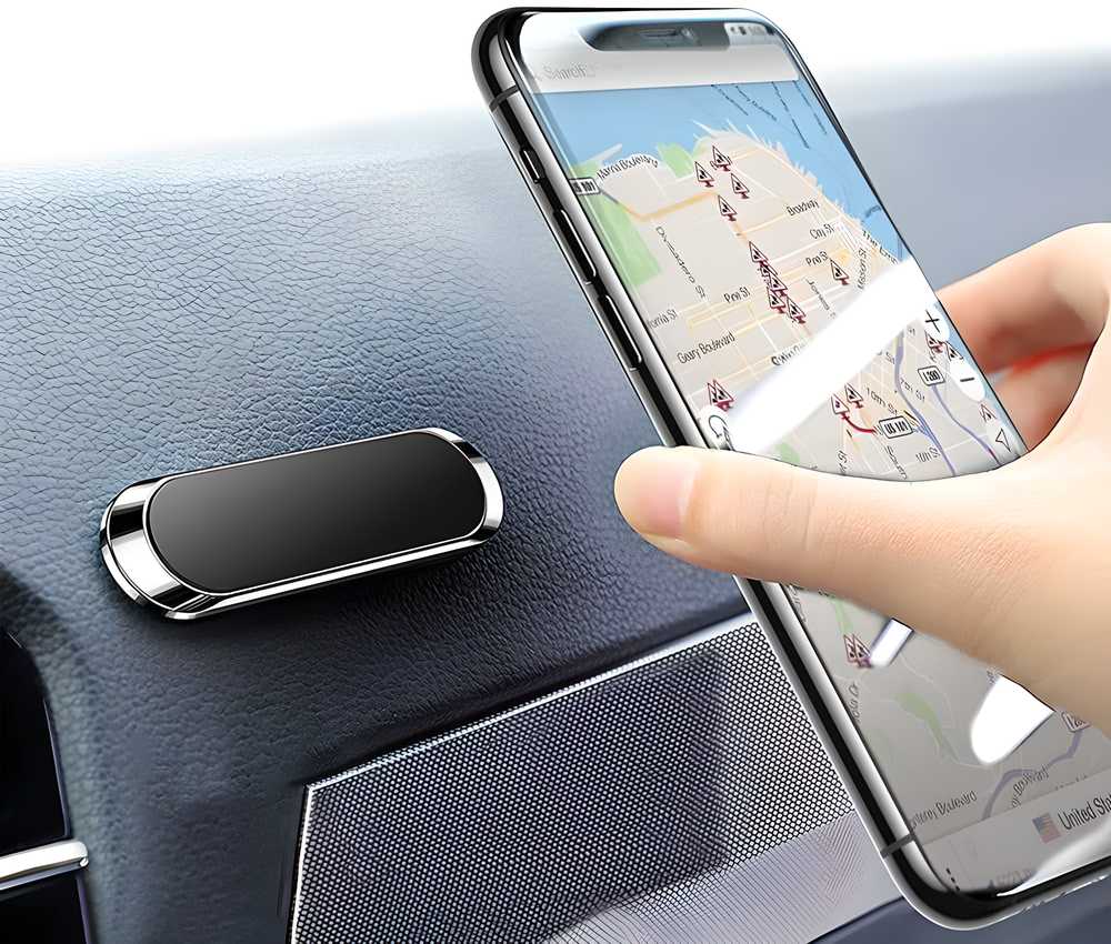 Hold Up Magnetic Mobile Holder for Car Dashboard - Pass Ka Bazaar