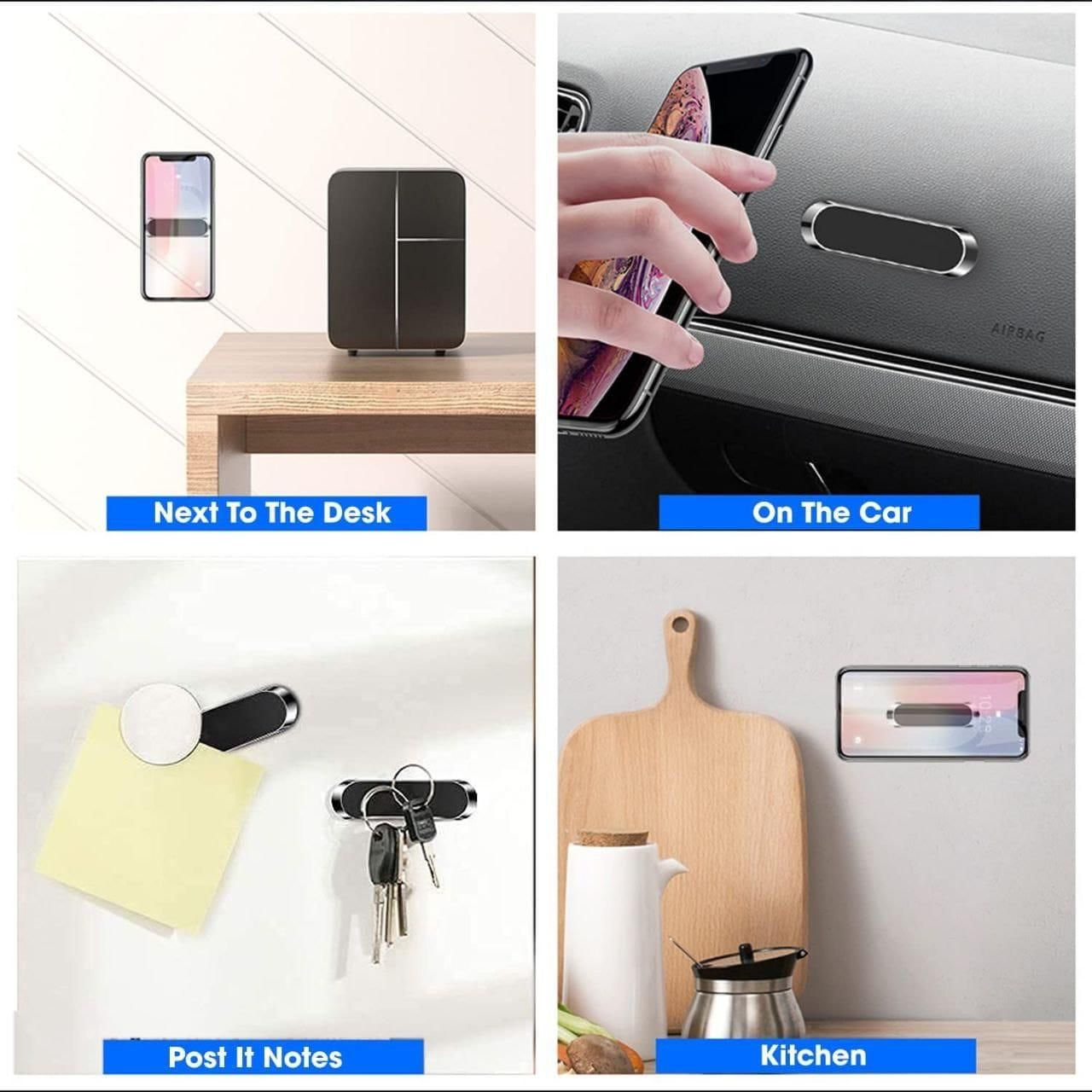 Hold Up Magnetic Mobile Holder for Car Dashboard - Pass Ka Bazaar