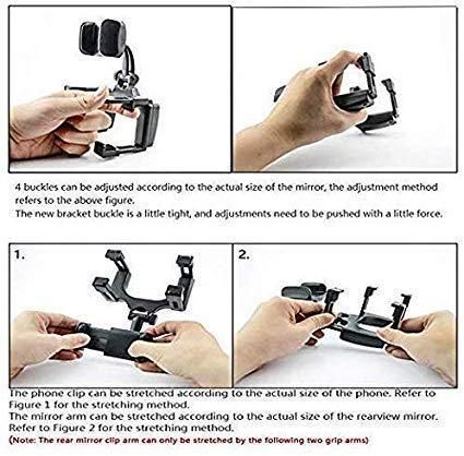 Mirror Mount Truck Auto Bracket Holder Cradle - Pass Ka Bazaar