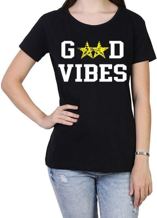 Women's Cotton Printed T-Shirt