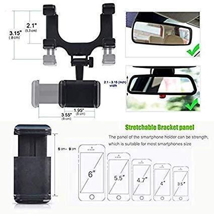 Mirror Mount Truck Auto Bracket Holder Cradle - Pass Ka Bazaar