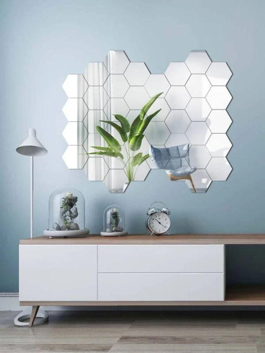 WallDaddy Mirror Stickers For Wall Pack