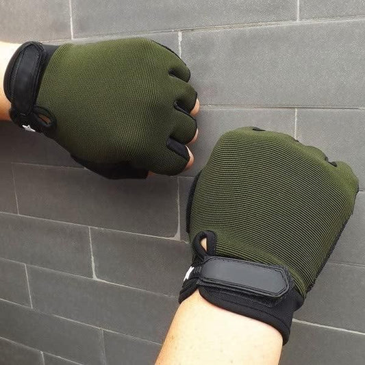 Sports Gym & Fitness Gloves (Green)