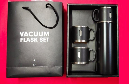 Flask-Vacuum Insulated Double Wall Stainless Steel Bottle for Hot & Cold Water